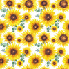 Sunflower Pattern 6 - Pattern Vinyl and HTV