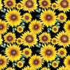Sunflower Pattern 7 - Pattern Vinyl and HTV