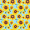 Sunflower Pattern 9 - Pattern Vinyl and HTV