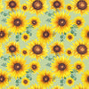 Sunflower Pattern 10 - Pattern Vinyl and HTV