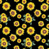 Sunflower Pattern 12 - Pattern Vinyl and HTV