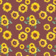 Sunflower Pattern 13 - Pattern Vinyl and HTV