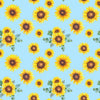 Sunflower Pattern 16 - Pattern Vinyl and HTV