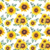 Sunflower Pattern 17 - Pattern Vinyl and HTV