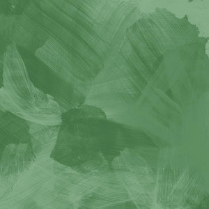 Abstract green textured brushstroke pattern
