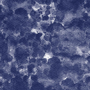 Abstract deep blue watercolor pattern