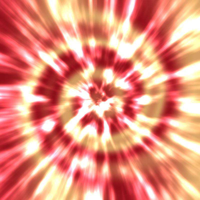 Abstract red and yellow burst pattern
