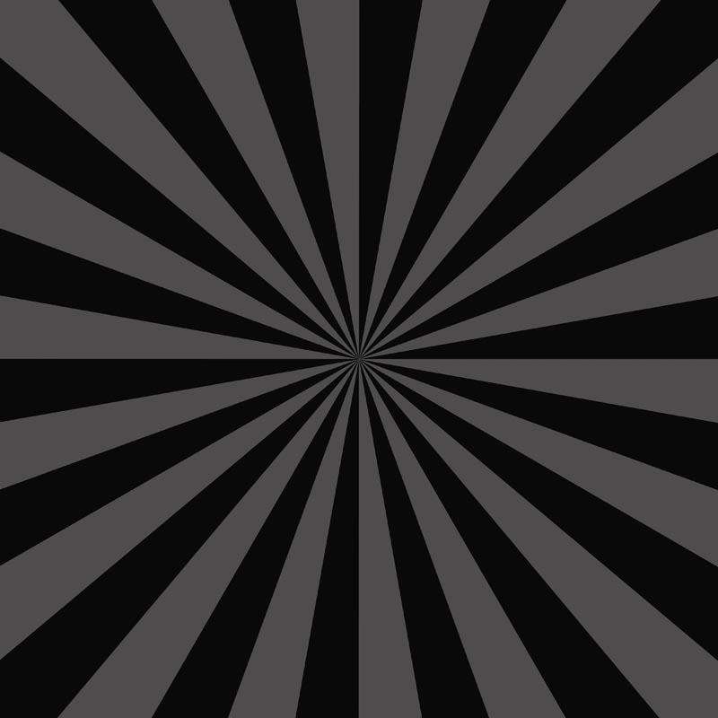 Abstract black and white starburst pattern