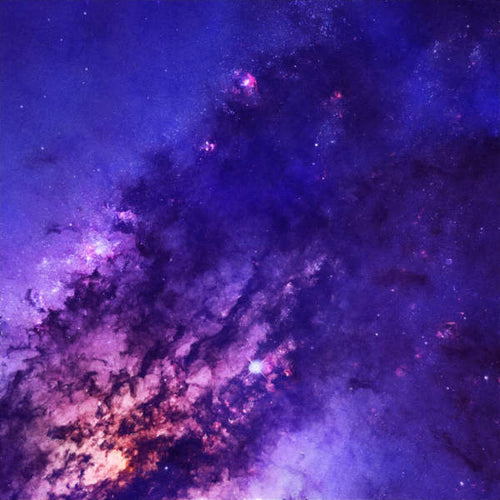 Abstract cosmic pattern with nebula textures