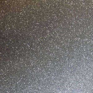 Crafter's Vinyl Supply Cut Vinyl 12" x 1 Yard Authentic Glitter - Diamond Silver by Crafters Vinyl Supply