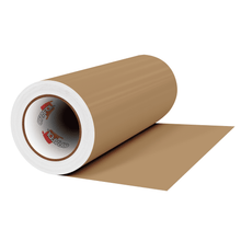 Load image into Gallery viewer, Crafter&#39;s Vinyl Supply Cut Vinyl 12&quot; x 1 Yard ORACAL® 631 Vinyl - 081 Light Brown - Matte Finish by Crafters Vinyl Supply