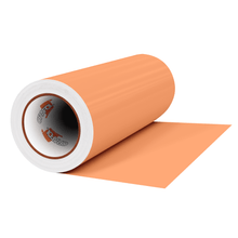 Load image into Gallery viewer, Crafter&#39;s Vinyl Supply Cut Vinyl 12&quot; x 1 Yard ORACAL® 631 Vinyl - 890 Apricot - Matte Finish by Crafters Vinyl Supply