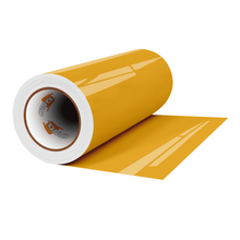 Load image into Gallery viewer, Crafter&#39;s Vinyl Supply Cut Vinyl 12&quot; x 1 Yard ORACAL® 651 Vinyl - 019 Signal Yellow - Gloss Finish by Crafters Vinyl Supply