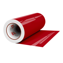 Load image into Gallery viewer, Crafter&#39;s Vinyl Supply Cut Vinyl 12&quot; x 1 Yard ORACAL® 651 Vinyl - 031 Red - Gloss Finish by Crafters Vinyl Supply