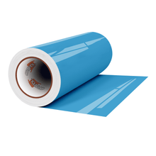 Load image into Gallery viewer, Crafter&#39;s Vinyl Supply Cut Vinyl 12&quot; x 1 Yard ORACAL® 651 Vinyl - 056 Ice Blue - Gloss Finish by Crafters Vinyl Supply