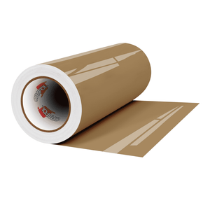 Crafter's Vinyl Supply Cut Vinyl 12" x 1 Yard ORACAL® 651 Vinyl - 081 Light Brown - Gloss Finish by Crafters Vinyl Supply