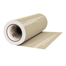 Load image into Gallery viewer, Crafter&#39;s Vinyl Supply Cut Vinyl 12&quot; x 1 Yard ORACAL® 651 Vinyl - 082 Beige - Gloss Finish by Crafters Vinyl Supply