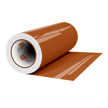 Load image into Gallery viewer, Crafter&#39;s Vinyl Supply Cut Vinyl 12&quot; x 1 Yard ORACAL® 651 Vinyl - 083 Nut Brown - Gloss Finish by Crafters Vinyl Supply