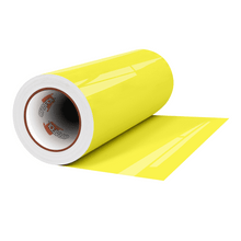 Load image into Gallery viewer, Crafter&#39;s Vinyl Supply Cut Vinyl 12&quot; x 1 Yard ORACAL® 8300 Vinyl - 025 Brimstone Yellow by Crafters Vinyl Supply