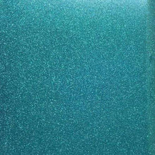 Load image into Gallery viewer, Crafter&#39;s Vinyl Supply Cut Vinyl 20” x 12” Siser Glitter Aqua by Crafters Vinyl Supply