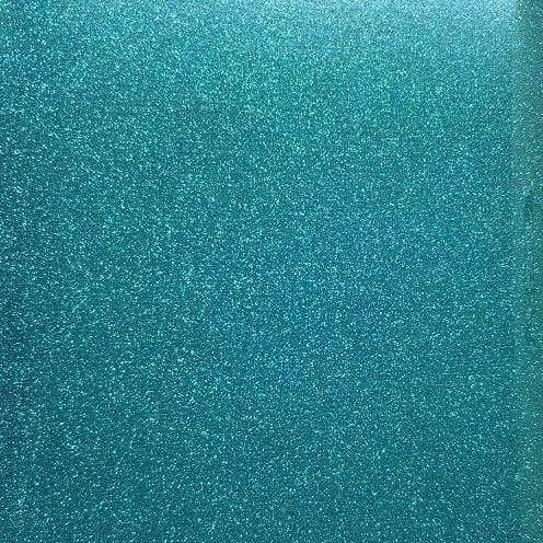 Crafter's Vinyl Supply Cut Vinyl 20” x 12” Siser Glitter Aqua by Crafters Vinyl Supply