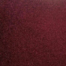 Load image into Gallery viewer, Crafter&#39;s Vinyl Supply Cut Vinyl 20” x 12” Siser Glitter Burgundy by Crafters Vinyl Supply