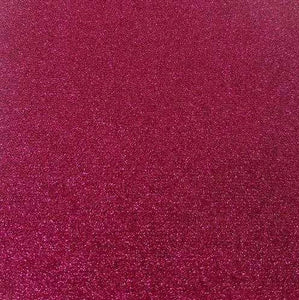 Crafter's Vinyl Supply Cut Vinyl 20” x 12” Siser Glitter Cherry by Crafters Vinyl Supply