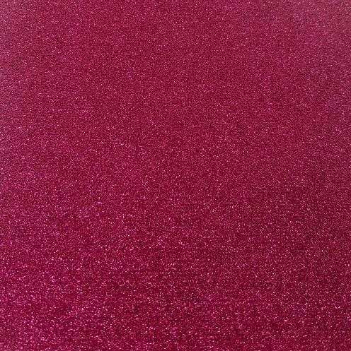 Crafter's Vinyl Supply Cut Vinyl 20” x 12” Siser Glitter Cherry by Crafters Vinyl Supply