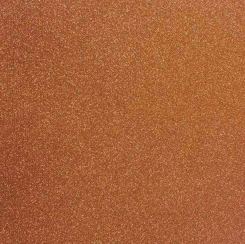 Crafter's Vinyl Supply Cut Vinyl 20” x 12” Siser Glitter Copper by Crafters Vinyl Supply