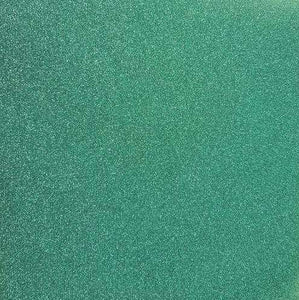 Crafter's Vinyl Supply Cut Vinyl 20” x 12” Siser Glitter Jade by Crafters Vinyl Supply