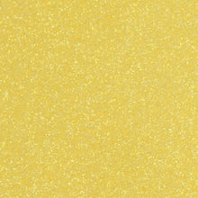 Load image into Gallery viewer, Crafter&#39;s Vinyl Supply Cut Vinyl 20” x 12” Siser Glitter Lemon Sugar by Crafters Vinyl Supply