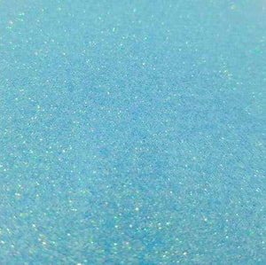 Siser Glitter HTV 20 x 12 Sheet - Iron on Heat Transfer Vinyl (Aqua)