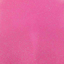 Load image into Gallery viewer, Crafter&#39;s Vinyl Supply Cut Vinyl 20” x 12” Siser Glitter Neon Pink by Crafters Vinyl Supply