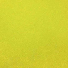Load image into Gallery viewer, Crafter&#39;s Vinyl Supply Cut Vinyl 20” x 12” Siser Glitter Neon Yellow by Crafters Vinyl Supply