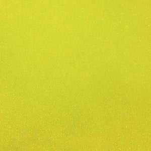Crafter's Vinyl Supply Cut Vinyl 20” x 12” Siser Glitter Neon Yellow by Crafters Vinyl Supply