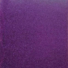 Load image into Gallery viewer, Crafter&#39;s Vinyl Supply Cut Vinyl 20” x 12” Siser Glitter Purple by Crafters Vinyl Supply