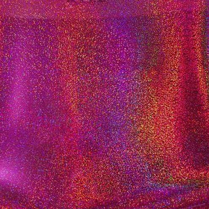 Crafter's Vinyl Supply Cut Vinyl 20” x 12” Siser Holographic Fuchsia by Crafters Vinyl Supply