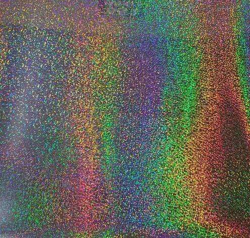 Crafter's Vinyl Supply Cut Vinyl 20” x 12” Siser Holographic Silver by Crafters Vinyl Supply