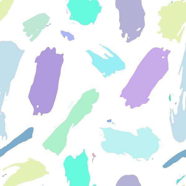 Abstract colorful brushstroke pattern