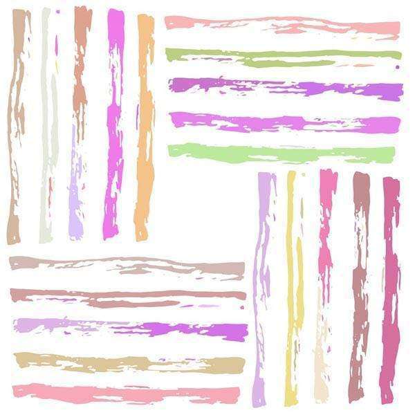 Abstract colorful brushstrokes pattern