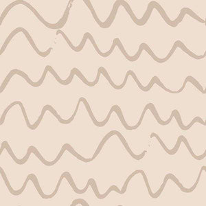Abstract wavy pattern in neutral tones