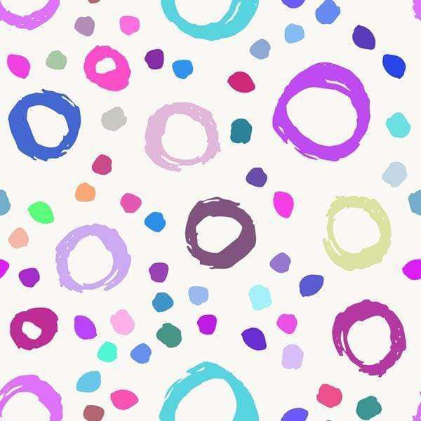 Colorful abstract dot pattern