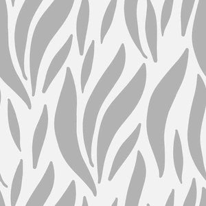 Monochrome abstract organic shapes pattern