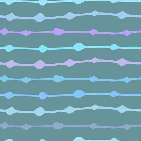 Abstract wavy lines in a calming color palette