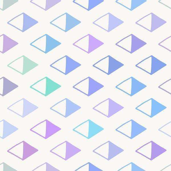 Abstract geometric pattern with triangular shapes in pastel colors
