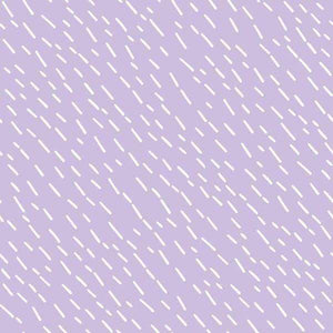 Abstract lavender background with diagonal white dashes