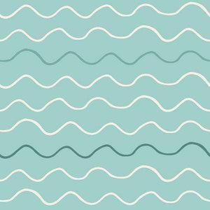 Abstract gentle wave pattern in pastel colors