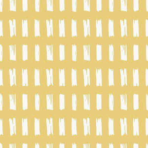 Abstract birch bark pattern on a warm yellow background