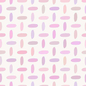 Abstract pattern with pastel pebble shapes