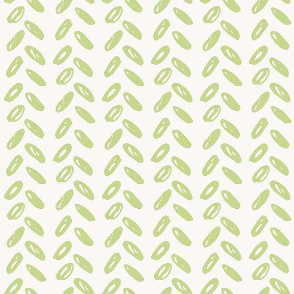Seamless leaf pattern in pastel colors